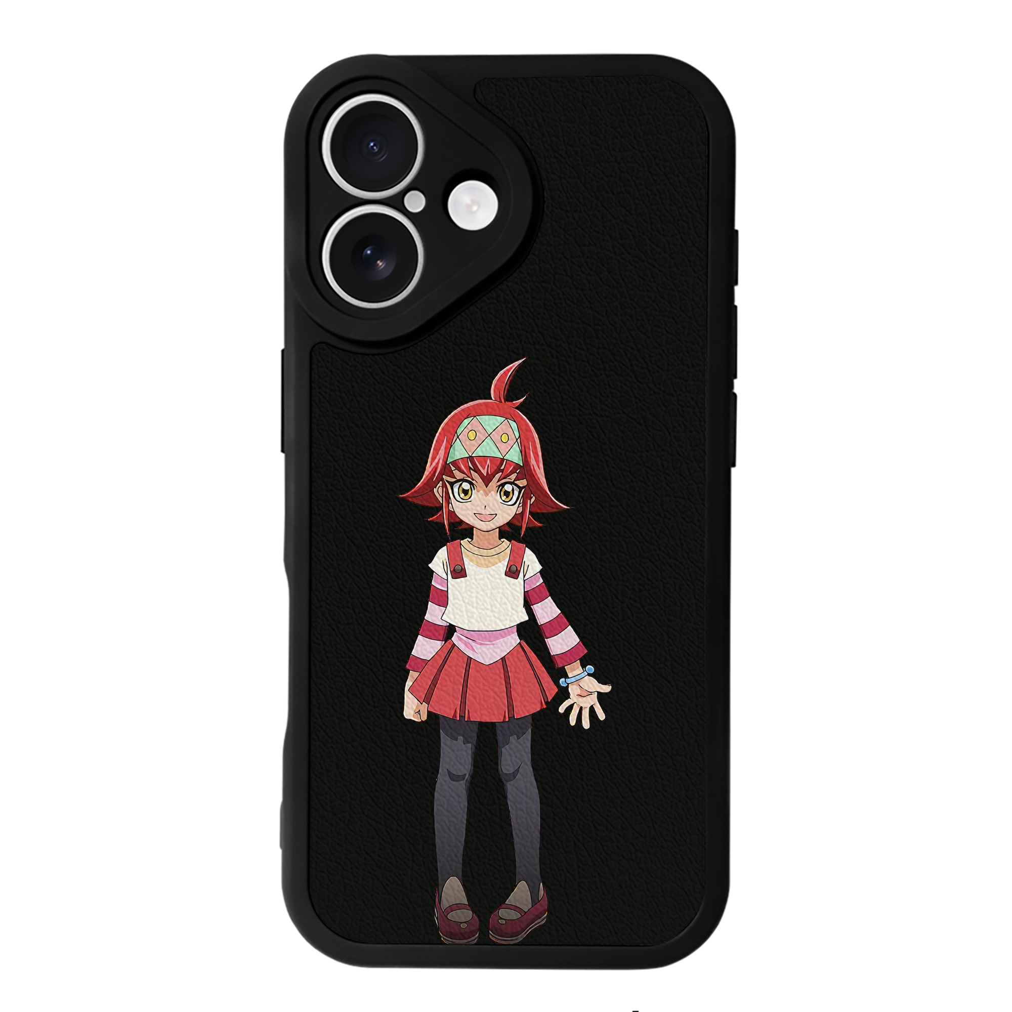 （画像用） 遊☆戯☆王 Yu-Gi-Oh! 【iPhone 16シリーズ対応】シリコンスマホケース（レザー調） 材質：シリコン